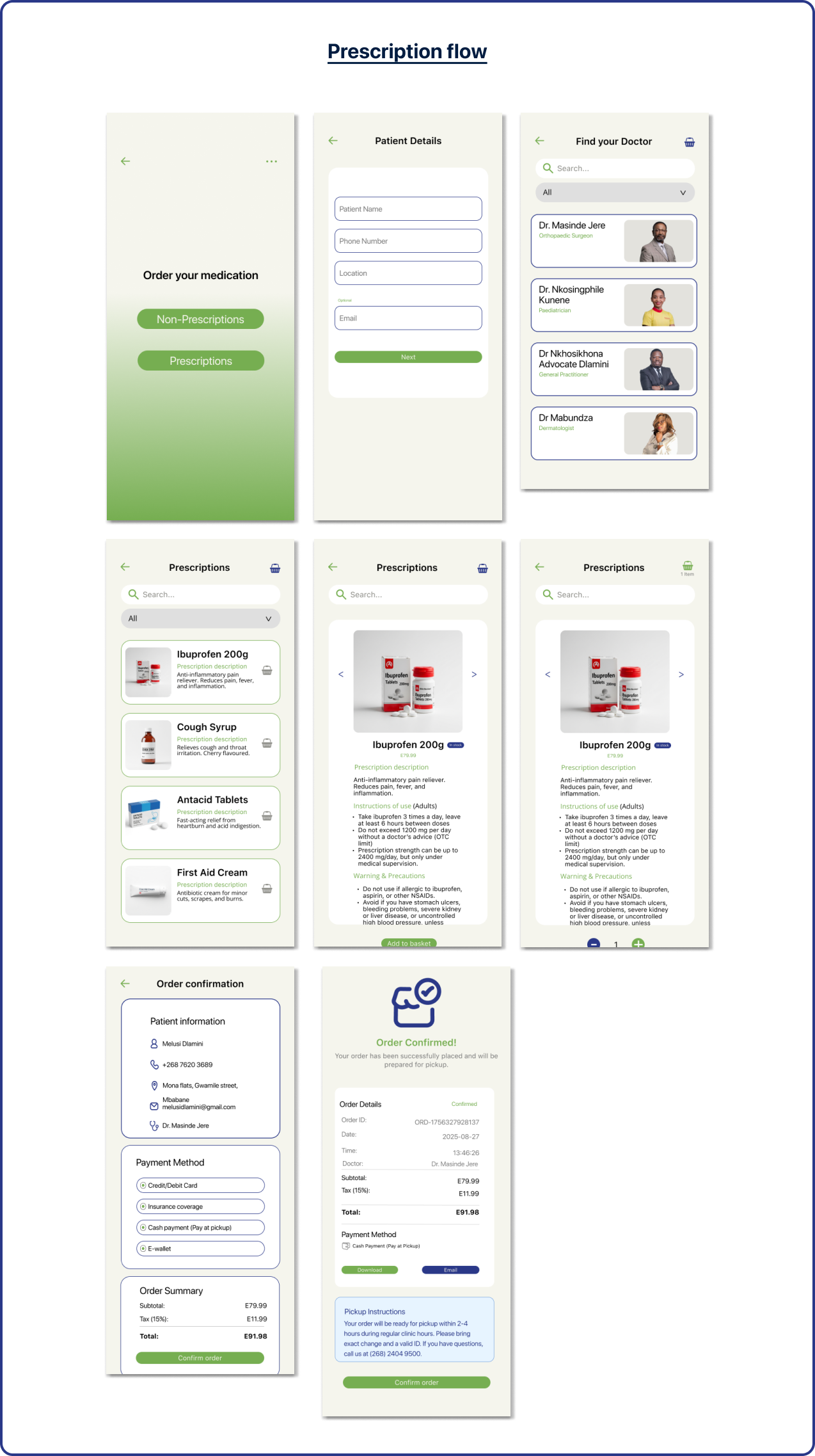 High fidelity screens